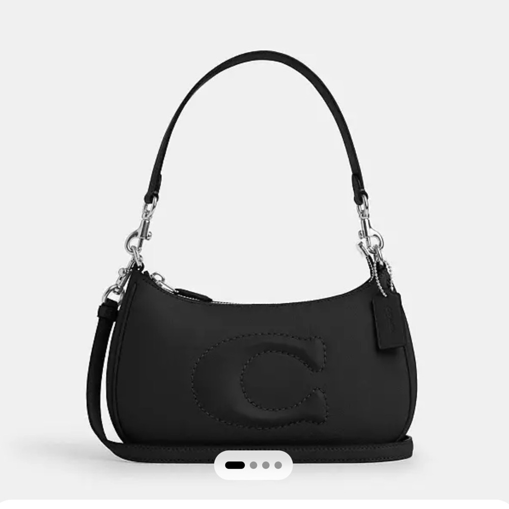 Coach Teri shoulder bag in Silver/Black.